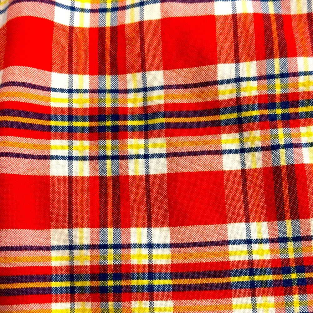 Eddie Bauer Long Sleeve Flannel Plaid Button Down Shirt Size Medium - Picture 3 of 13